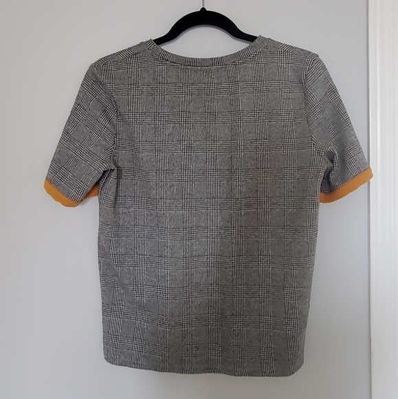 Zara plaid tee - Picture 2 of 3